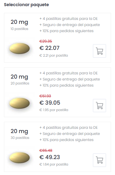 Acheter Megalis 20 MG